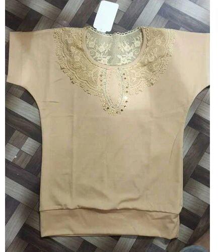 Cotton Ladies Embroidered Top
