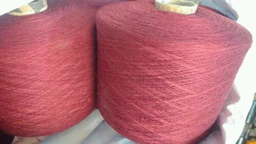 Polyester Spun Yarn, for Embroidery, Knitting, Sewing, Weaving, Pattern : Plain