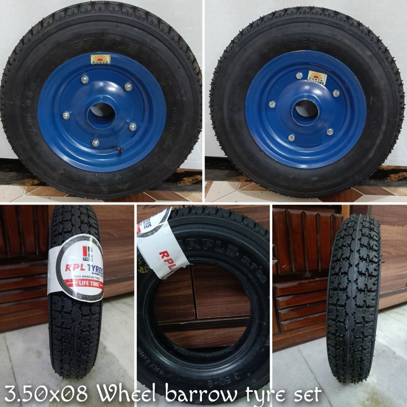 3.50x08 Heavy Wheelbarrow Wheel