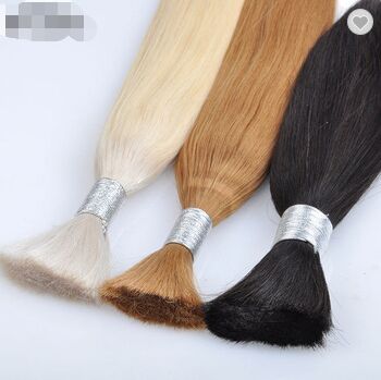 Bulk Hair, for Parlour, Personal, Style : Straight, Wavy