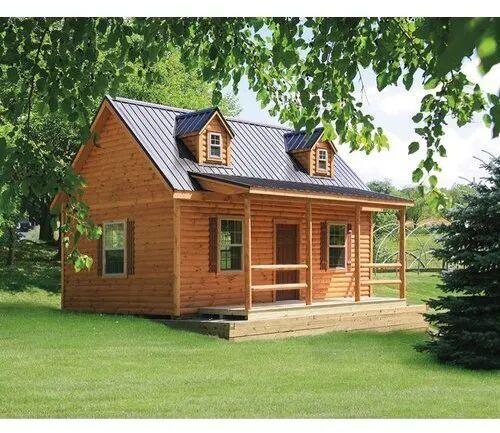 Matte Prefabricated Wooden Houses