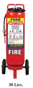 50 Ltr Mechanical Foam Fire Extinguisher, Gas Type : Dry Chemical Powder