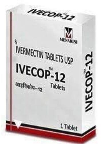 Ivecop-12 Ivermectin Tablets, Packaging Size : 1 Strip (1 Tablet)