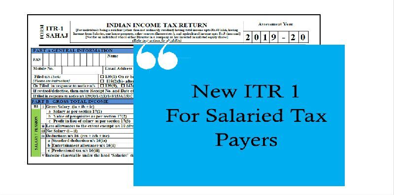Salaried ITR-1 Filing Service