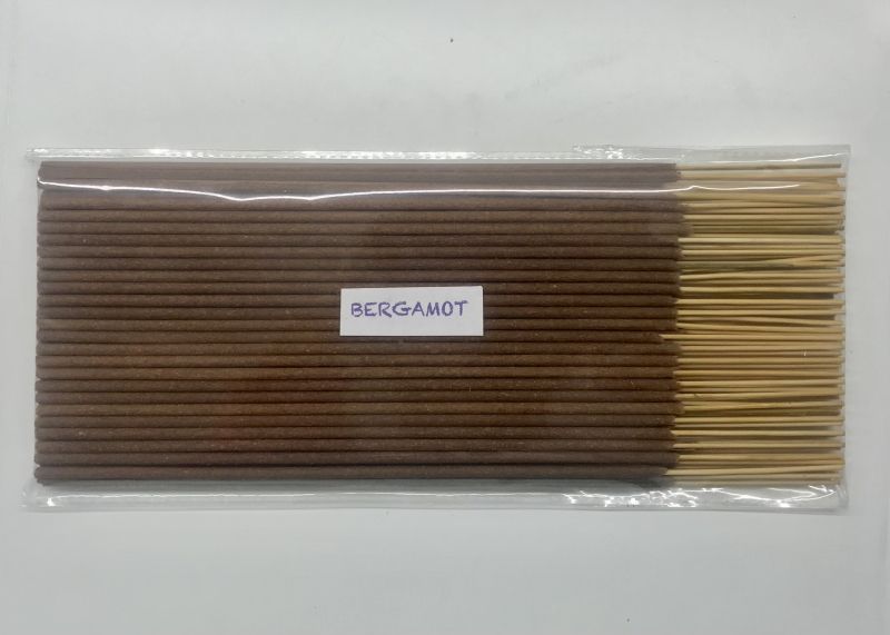 Brown Bamboo Multiweight Bergamot incense stick, for Aromatic, Packaging Type : Carton