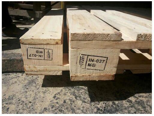 Fumigated Pallets, Capacity : 800-1000 KGS