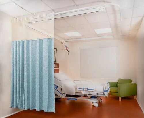 Polyester Hospital Curtain, Pattern : Printed