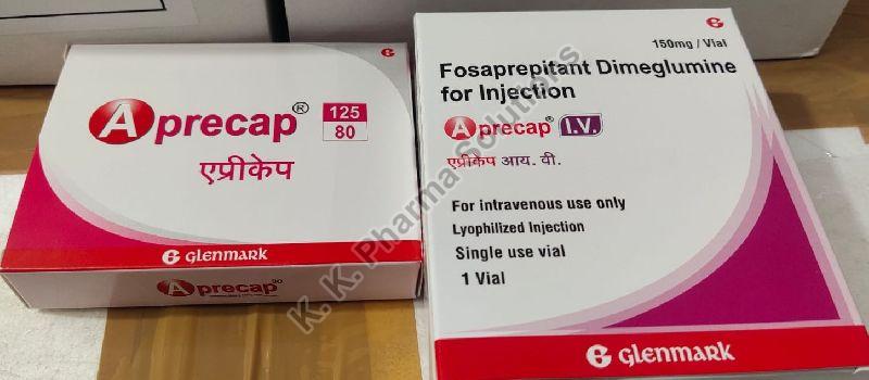 Aprecap 125 80 mg capsule, Packaging Type : Box, Strips