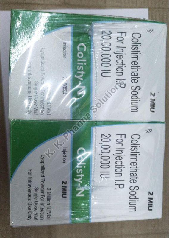 Colisty-n colistimethate sodium injection for COMMERICAL