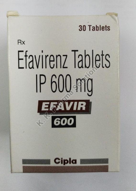 Efavir 600mg Tablets, Features : Longer shelf life, Extremely effective