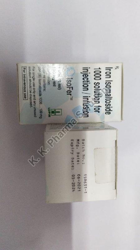 isofer iron isomaltoside injection