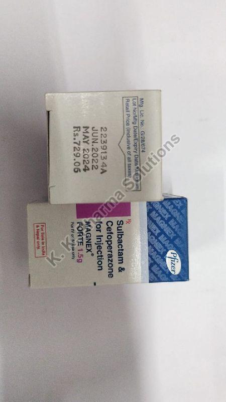 Magnex forte cefoperazone sulbactam injection for COMMERICAL