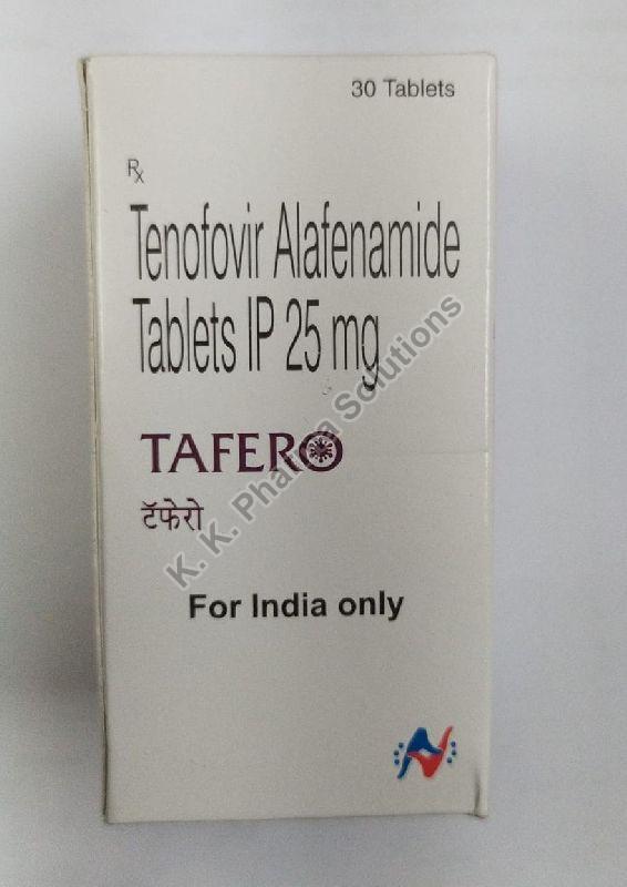 Tafero 25mg Tablets for healthcare professional