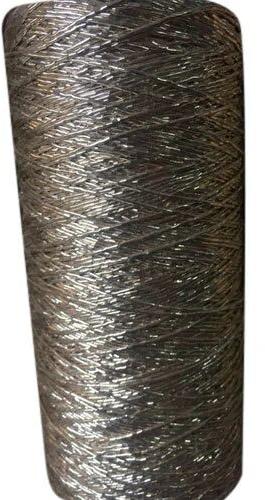 Sadguru Grey Zari Thread, Length : 500 Meter