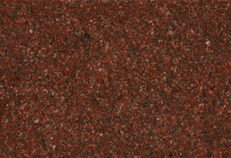 Saroj Bush Hammered Raj Red Granite, Size : Multisizes