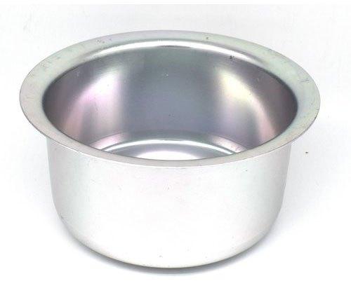 Silver Aluminium Tope, Shape : Round