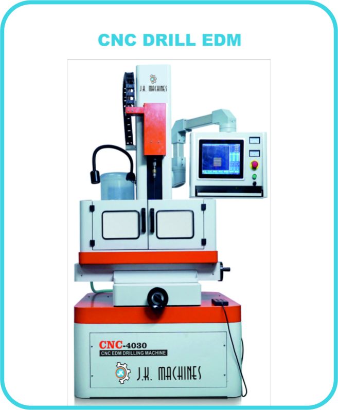 Mild Steel CNC Drill EDM Machine, Pressure : High Pressure