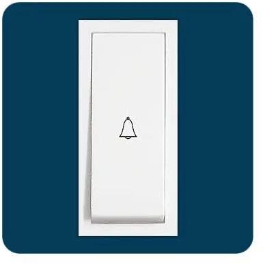 Plastic Bell Push Switch, Color : White