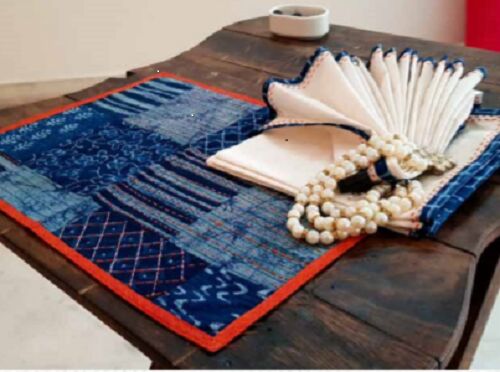 Cotton Dining Table Mat, Size : 12*16 inch
