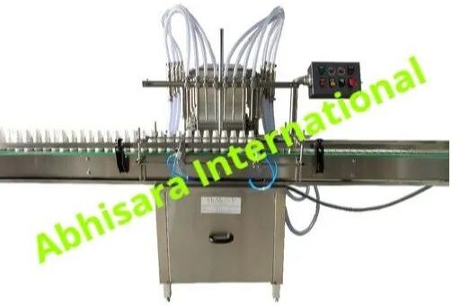 Automatic 230 V Electric Stainless Steel Piston Filling Machine, for Food Industries, Power : 2-3 HP