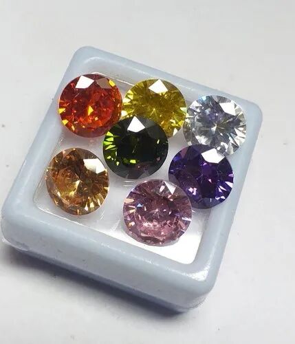 Cubic Zirconia Beads