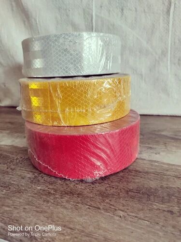 Plastic Retro Reflective Tapes, Packaging Type : Roll
