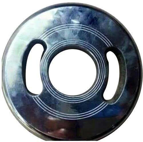 Black Round Steel Olympic Weight