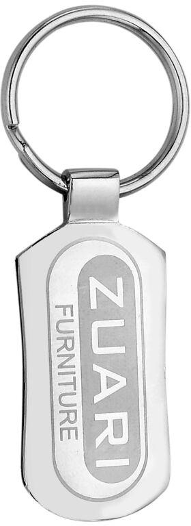 Nickel Printed Zinc Designer Metal Keychain, Packaging Type : Polybag