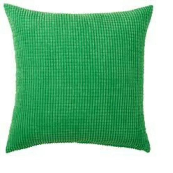 Square Plain cotton cushion cover, Size : 45 X 45 cm