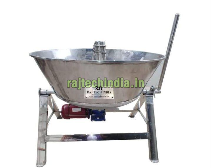 200 Ltr. Steam Operated Stainless Steel Automatic Khoya Making Machine