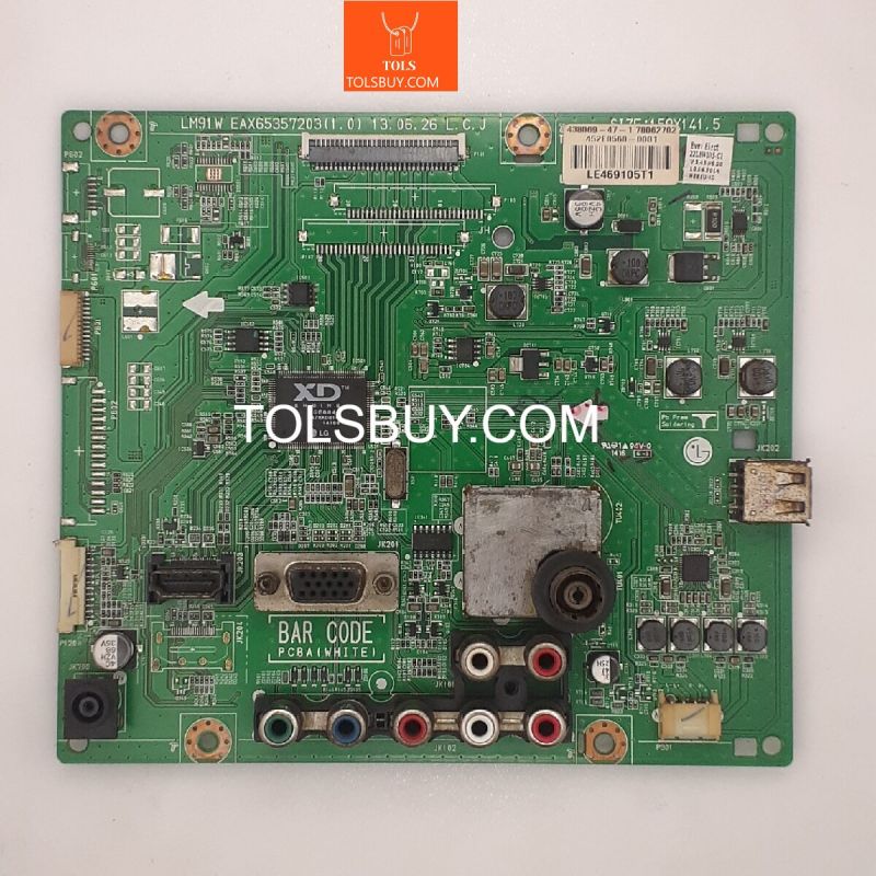Green LG 22LN4105 LED TV Motherboard, Certification : CE Certified