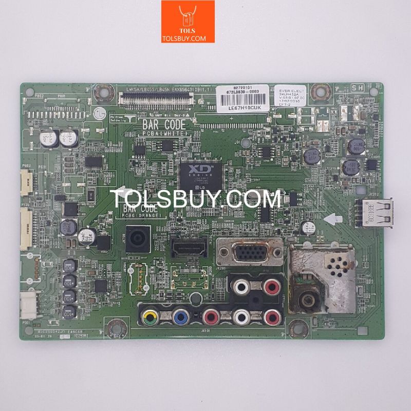 LG 24LH452A LED TV Motherboard, Certification : CE Certified