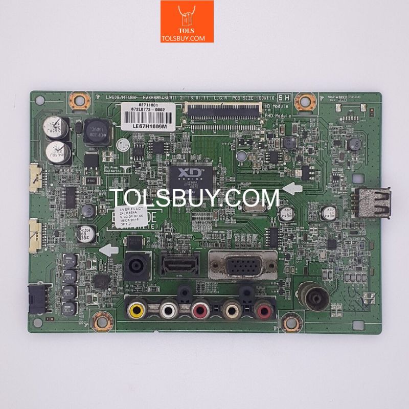 LG 24LH458A-TC LED TV Motherboard, Certification : CE Certified