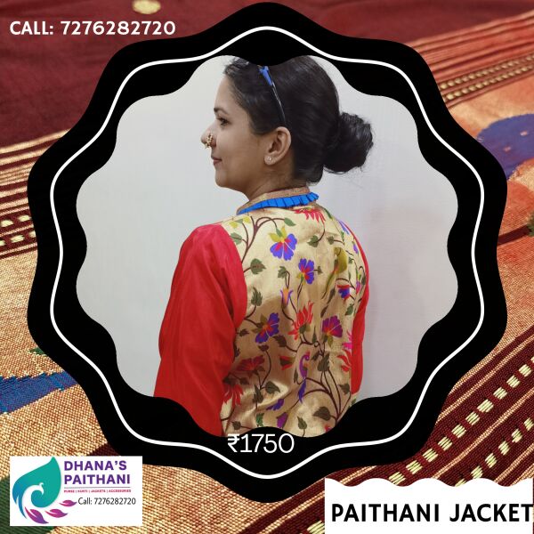 Ladies Paithani Jackets