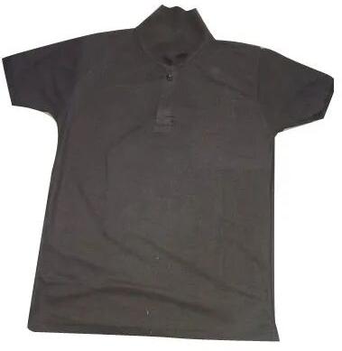 Sanghvi Enterprise Black Cotton Promotional T Shirts, Sleeve Type : Half Sleeve