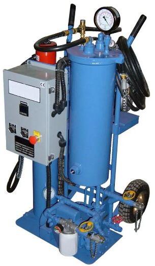 Mild Steel Transmission Oil Cleaning Machine, Capacity : 35 liter per hour