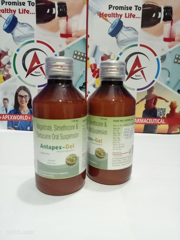 Liquid Antapex-Gel Suspension, Packaging Size : 170 ml