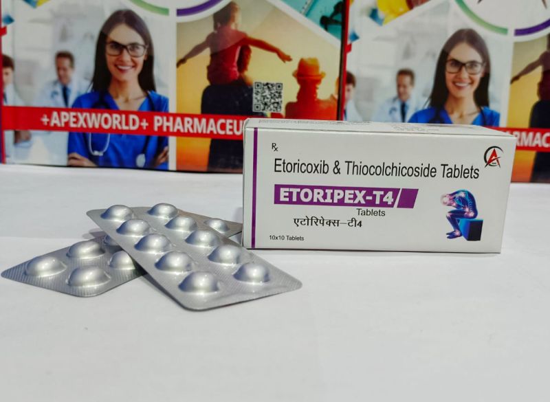 Etoripex-T4 Tablets, Grade : Allopathic