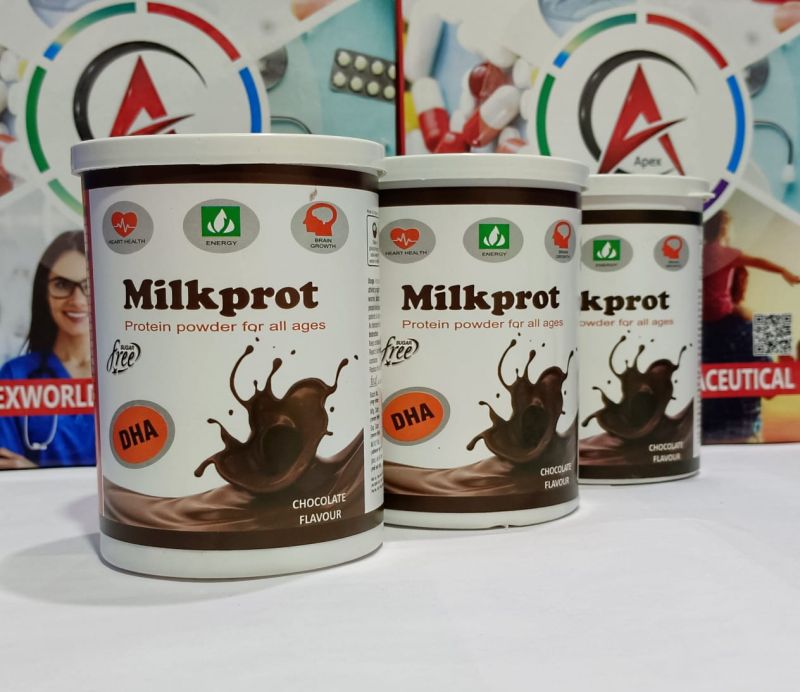 Milkprot Protein Powder, for Muscle Building, Weight Gaining, Color : Brown