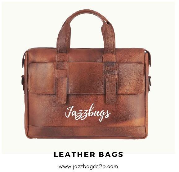 Plain leather laptop bags, Size : Multisize