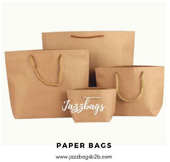 Paper Bags, for Gift Packaging, Shopping, Zipper Style : Non Zipper