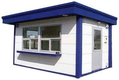 Rectangular Polished FRP Prefab Office Container, for Industrial, Size : 100x30x24