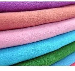 Suede Antipilling Fabric, For Knitted Garments, Blankets, Soft Toys, Pattern : Plain