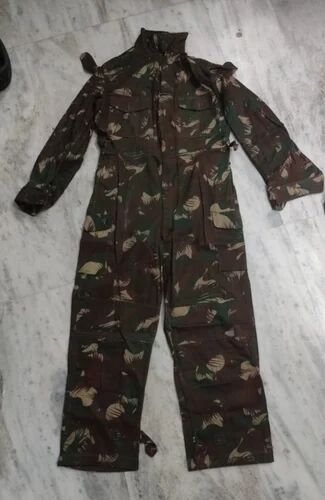 Camouflage Printed Polyester Sandblasting Operator Suit, Size : Medium