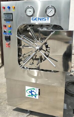 Fully Automatic Horizontal Rectangular Autoclave, for Laboratory