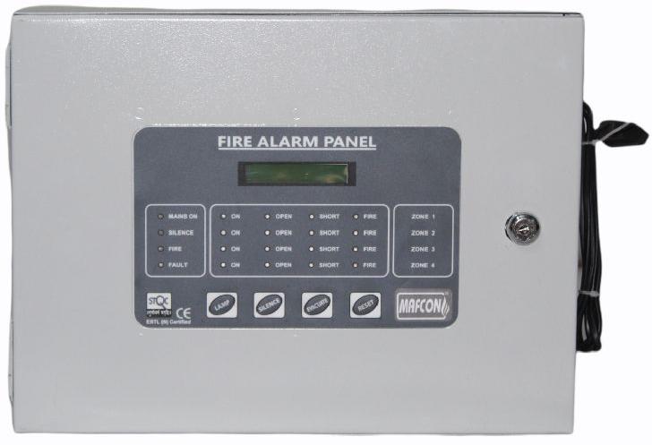 4 Zone Fire Alarm Panel