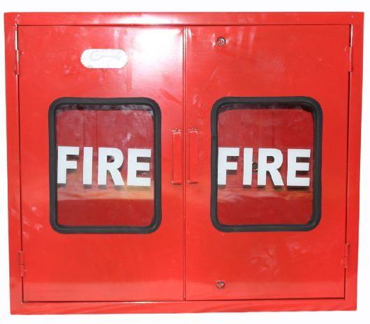 Double Door Fire Hose Box, Size : Standard