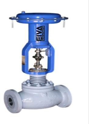 2 Way Diaphragm Type Control Valve Flange End