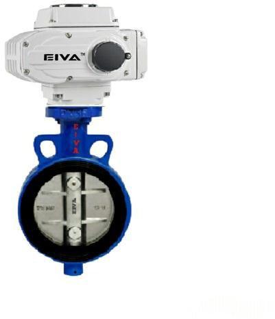 Electric Actuator Operated Wafer Type Centric Disc Butterfly Valve