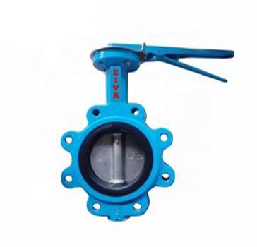 Lug Type Butterfly Valve Lever Operated, Size : 40mm to 500mm